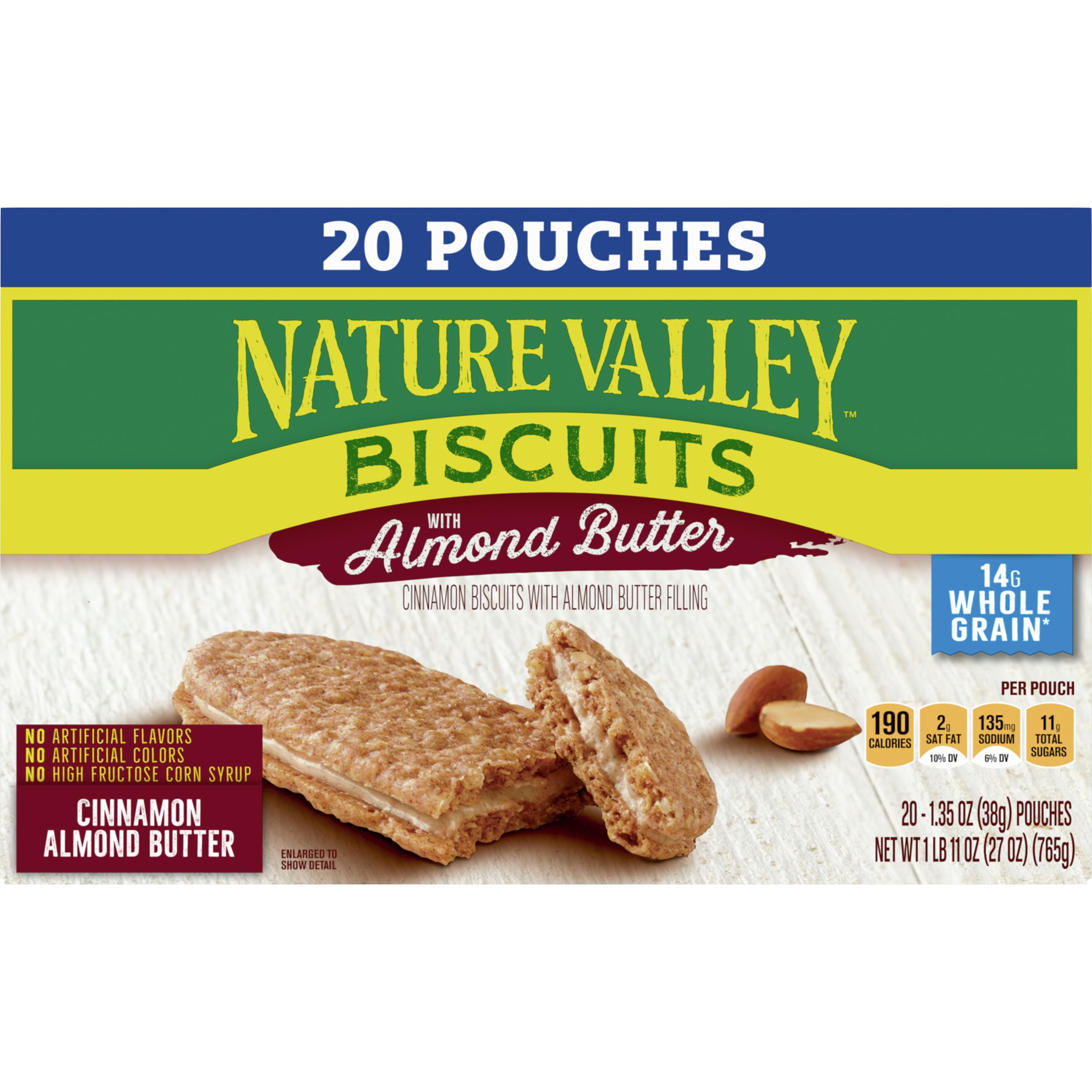 Nature Valley Cinnamon Biscuits with Almond Butter Filling 20 Count