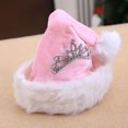 thumbnail image 2 of Bearachild Sombrero de Navidad para niños, tocado, adorno, disfraz, tocado, adultos, niños, gorros de Papá Noel, suministros para fiestas, accesorios de Kits de decoración para fiestas Bearachild HA069656-00, 2 of 6