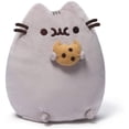 thumbnail image 1 of Galleta 25 Cm - Gund - Peluche De Qualité Pour Bébé - Peluche Chat Gris Gourmand Cookie Taille 30 Cm - Jouet Bébé 12 Mois 1 An Et +, 1 of 2
