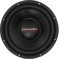 American Bass Usa xD 1222 1000 Watt Max Dual 2Ohm 12 Inch Subwoofer, Black