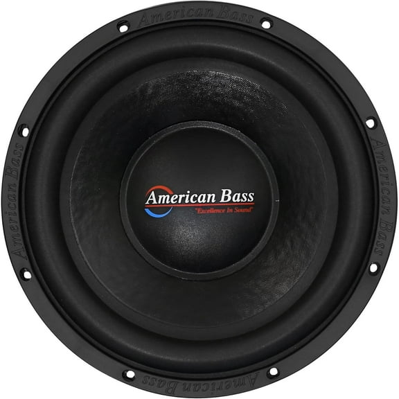 American Bass Usa xD 1222 1000 Watt Max Dual 2Ohm 12 Inch Subwoofer, Black