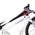thumbnail image 1 of Protector de cuadro para entrenamiento de bicicleta, tejido transpirable, ROCKBROS, negro y rojo, 1 of 8