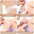 thumbnail image 1 of Justharion 72pack/lot Fix Shirt Collar And Shoulder Straps With Ease Using Stickers Secure Anti-Light Stickers 1Set, 1 of 6