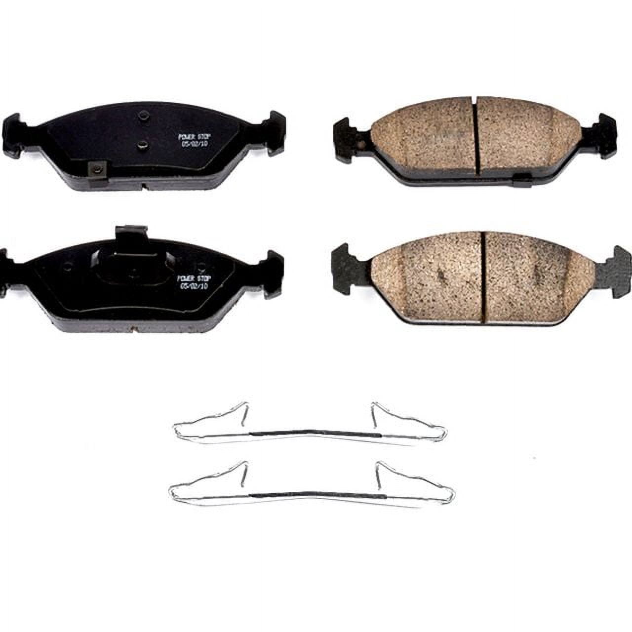 Power Stop Front Z17 Evolution Ceramic Brake Pads with Hardware 17-925