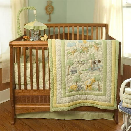 Safari Slumber 3-Piece Crib Bedding Set