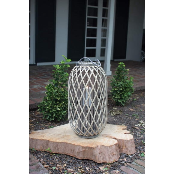 Farol Kalalou CLUX1007 gris 29,21 cm x 59,44 cm x 29,21 cm
