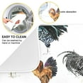 thumbnail image 2 of Roosters Pattern Dish Drying Mat Microfiber Kitchen Mats Large Counter Absorbent Dish Pad Drainer Rack 16"x18", 2 of 7