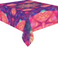 thumbnail image 2 of BSDHOME Mandala Cotton Linen Tablecloth 52x70 inches Tablecover Desk Table Cloth For Dining Room, Tea Table, Picnics, Parties, 2 of 5