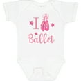 thumbnail image 3 of Inktastic I Love Ballet Girls Baby Bodysuit, 3 of 5