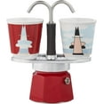 thumbnail image 2 of Bialetti Mini Express Magrite Coffee Maker with 2 Espresso Cups, 2 of 9