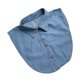 thumbnail image 5 of Cuello falso para mujer, elegante blusa de media camisa ajustable con cuello falso y media camisa Cuello puntiagudo, 5 of 7