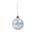 thumbnail image 2 of 12pcs Christmas Baubles - Hanging Xmas Ornaments for Christmas Tree Decoration, Colorful Festive Decor for Holiday Party, Home, Living Room, Mantel & Office to Boost Christmas Vibe, Silver, 2 of 9