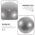 thumbnail image 4 of FUEENIRVA Figure Shaping Fitness Ball Silver PVC Families Home Exercise 1Pcs, 4 of 5