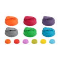 thumbnail image 1 of WHEANG Bouchon de Bouteille de Bière en Silicone de Qualité Supérieure Multifonctionnel Étanche Bouchon de Canette Cola Bouchon de Conservation Réutilisable Doux Multicolore, 1 of 1