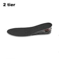 thumbnail image 4 of Plantillas de altura ajustables Calzado deportivo Pies Tacón de talón Amortiguador Amortiguador Trimmable 27cm Largos PVC hombres Mujer Pad Pad 5 cm, 1 par seitruly OD003616-02, 4 of 7