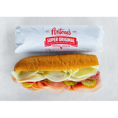 Antone's Super Original Po' boy Sandwich, Full, 1 Count, Ready to Eat, (Refrigerated)