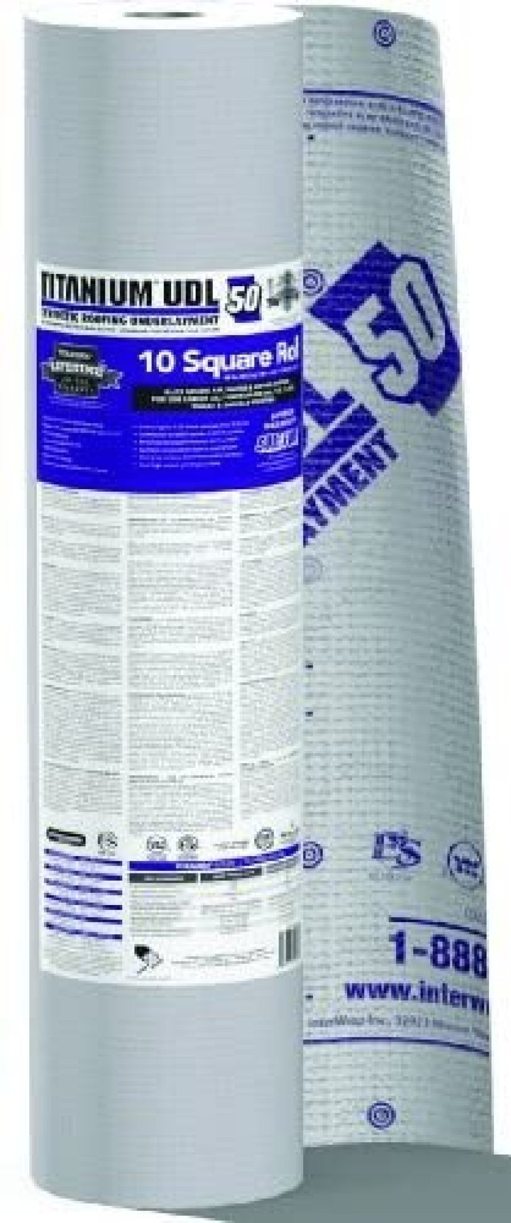Interwrap Corp Titanium Udl 50 Udl50 ComGrade Roof Underlayment