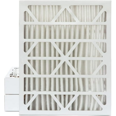 

20X25X4 MERV 8 Pleated AC Furnace Air Filter. Pack of 3 Filters. Made in the USA.