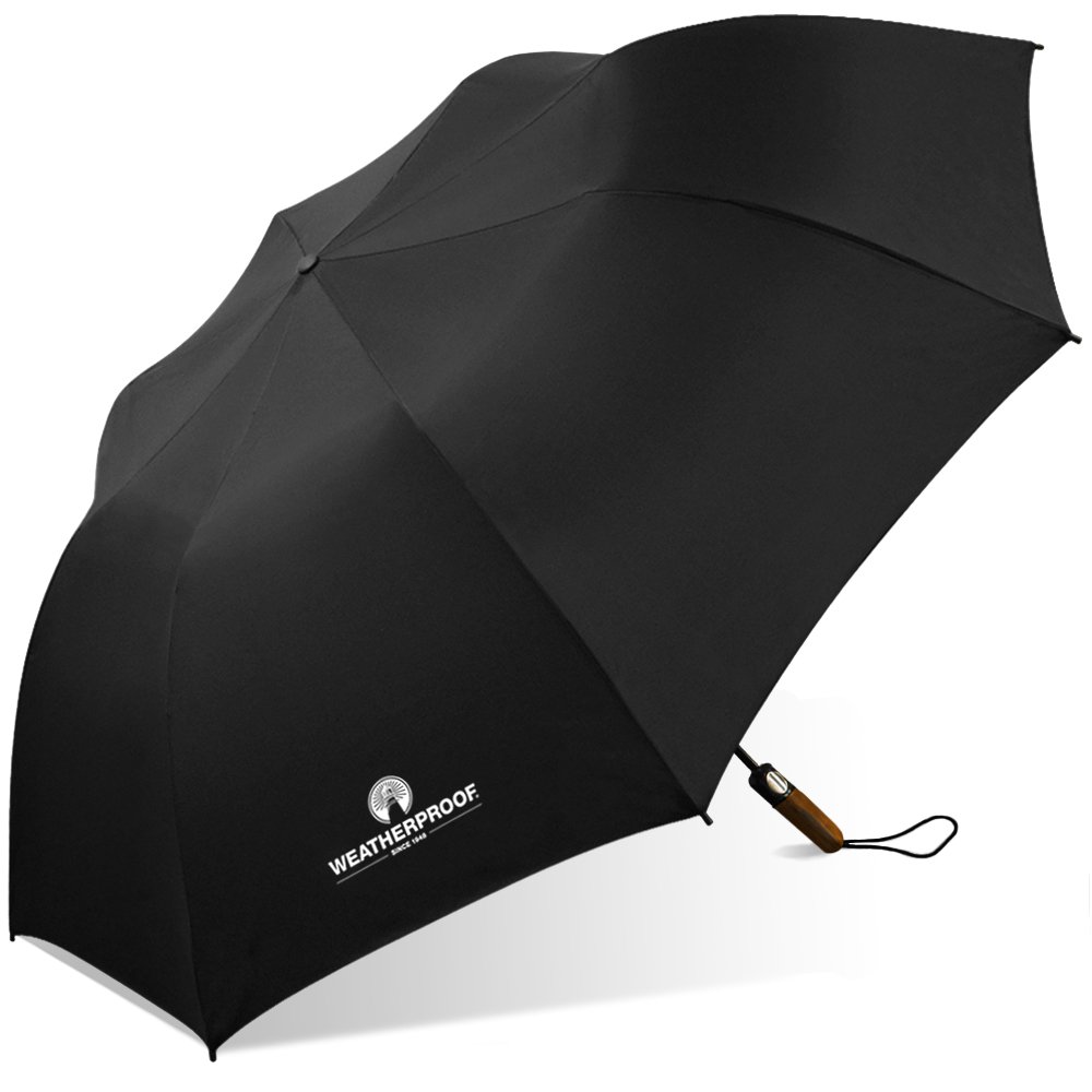 Weatherproof Auto Folding Golf Umbrella