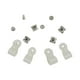 thumbnail image 1 of Kit de reparación de cascos de fútbol, ​​ de fijación, repuestos, tornillos de clip para casco de rugby, herrajes para cascos de hockey sobre, 1 of 8