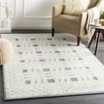 thumbnail image 2 of Louvre LOU-2302 5' x 7'6" Area Rug in Denim and Cream, 2 of 2