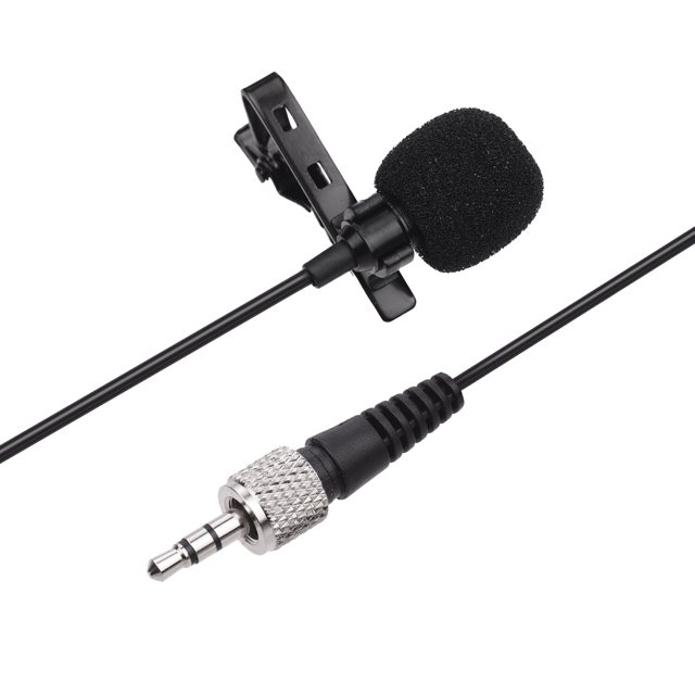 ACEMIC M21 Clip-on Condenser Lavalier Micrófono Mic 3.5mm TRS Plug