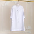 thumbnail image 4 of QHFBli Kids Boys Robe Clothes Kimono Loose Abaya Long Sleeve Embroidered Chiffon Kaftan Cardigan Casual Dubai Thobe, 4 of 9