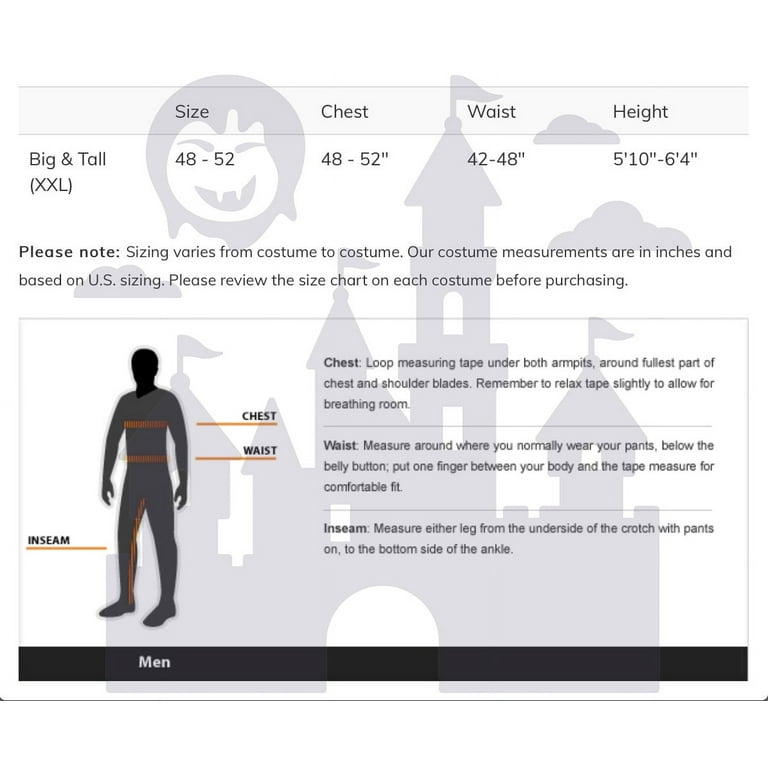 Pirate Shirt Piece Diagram