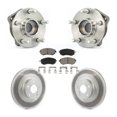 thumbnail image 1 of Transit Auto Front Hub Bearing Assembly Coated Disc Brake Rotors and Ceramic Pads Kit for Car Subaru Impreza Forester Outback XV Crosstrek Legacy KBB-121125, 1 of 11