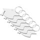 thumbnail image 1 of Heat Transfer Keychains, Durable Blank Key Ring Ornaments for Creative Projects, 1 of 5