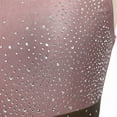 thumbnail image 5 of iEFiEL Womens Figure Skating Ballet Gymnastics Leotard Sleeveless Rhinestones Modern Lyrical Dance Bodysuit Dusty Pink S, 5 of 7