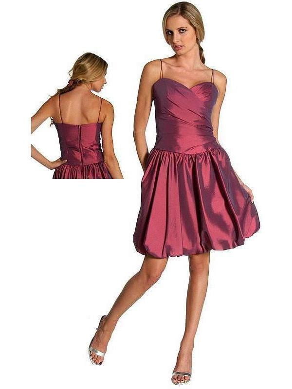 IS-lm-13636 Darling Short Satin Bubble 