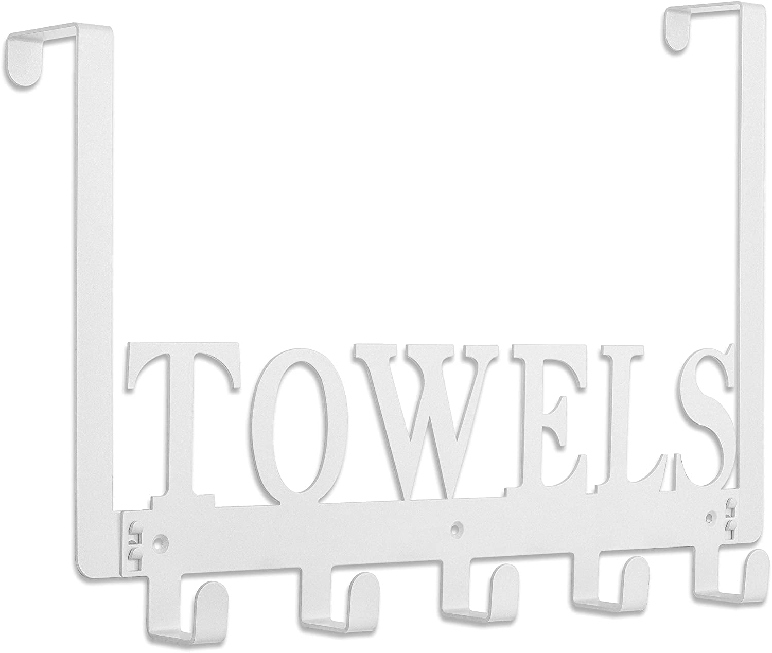 Over The Door Hooks Towel Holder for Bathroom Door Mount Towel Rack Towel 