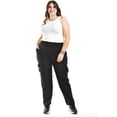 thumbnail image 4 of Pantalón cargo Roman Fashion Tallas Extras 17028 Negro 36, 4 of 6