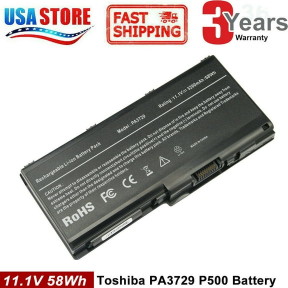 ZGBY Battery For Toshiba Satellite P500 P505 P505D P505-S8980 P505-S8971 Pa3729U-1Brs