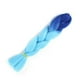 thumbnail image 2 of Fiudx Extensiones de Cabello Trenzado de 24 Pulgadas, Fibra Sintética de Alta Temperatura, Cabello Trenzado Preestirado, Liviano y Cómodo, Ideal para Trenzas y Pelucas, Peinados de Bricolaje, Fiesta, 2 of 3