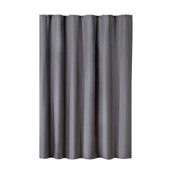 80X180CM Bath Curtain Plain Color Bathroom Waterproof Thickened Polyester Bathroom Partition Curtain Door Curtain