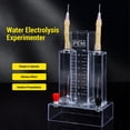 thumbnail image 4 of Hydrogen Oxygen Demonstrator, PEM Water Electrolysis Device Clear Observation Stainless Steel Electrode Thickened Material  for Laboratory Tasks, 4 of 7
