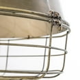 thumbnail image 6 of Mercana Furniture Tahla 14x 14.5 Gold Toned Metal Cage Pendant Light, 6 of 7