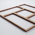 thumbnail image 5 of Ekena Millwork 7 3/8"W x 7 3/8"H x 1/4"T Extra Small Sheffield Decorative Fretwork Wood Wall Panels, Red Oak, 5 of 18