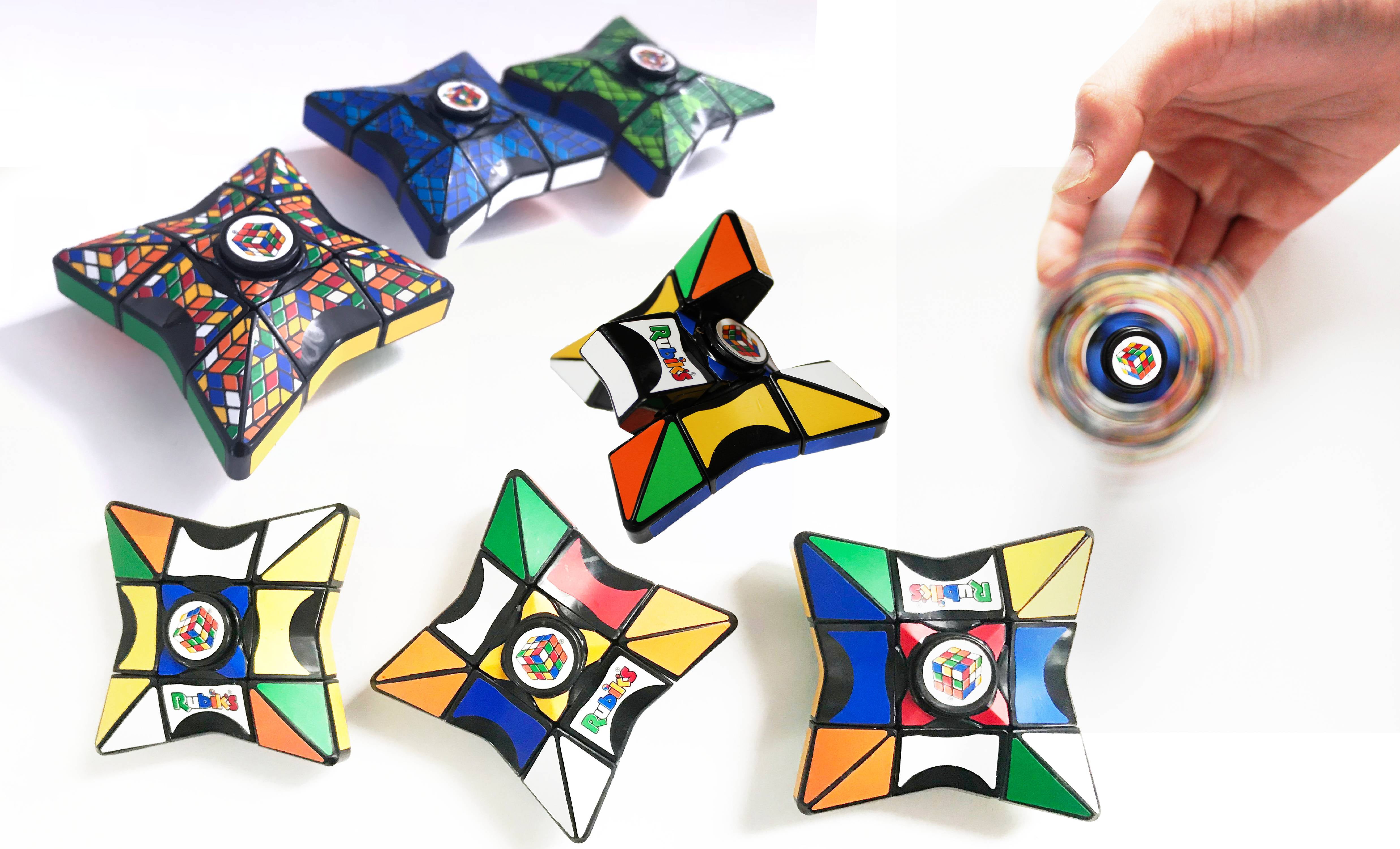Rubik's Magic Star Spinner, Green