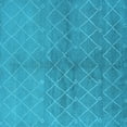 thumbnail image 1 of Ahgly Company Indoor Square Oriental Light Blue Industrial Area Rugs, 6' Square, 1 of 4