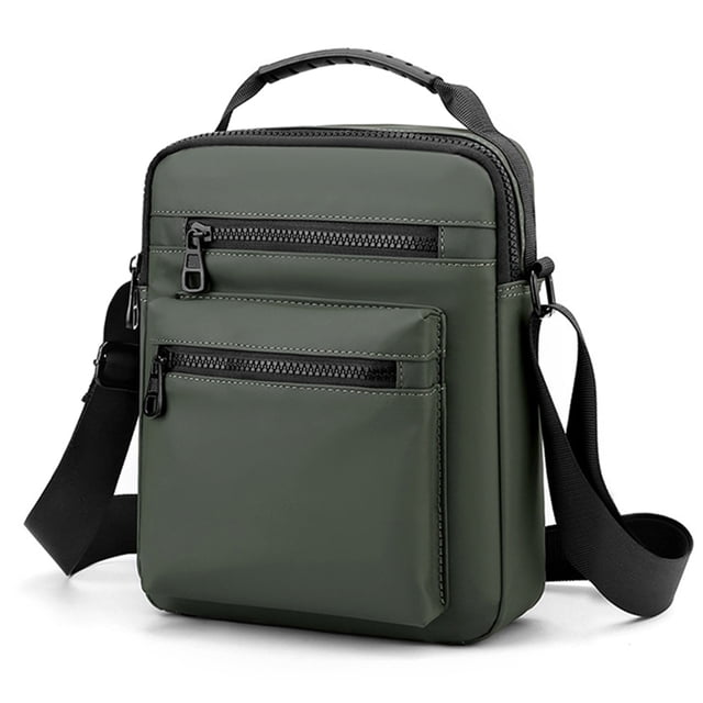 Bolso bandolera para hombre Bolso bandolera Bolso Oxford resistente al desgaste Bolso bandolera con Abanopi Bolsa de honda