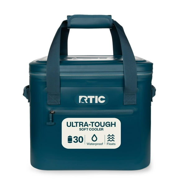 RTIC 20 Qt, Ultra-Tough Soft Cooler, Holds 30 Cans, Leakproof, Waterproof, Marine