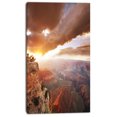 thumbnail image 2 of Grand Canyon under Thunderstorm Sky - Oversized Landscape Canvas Art, 2 of 3