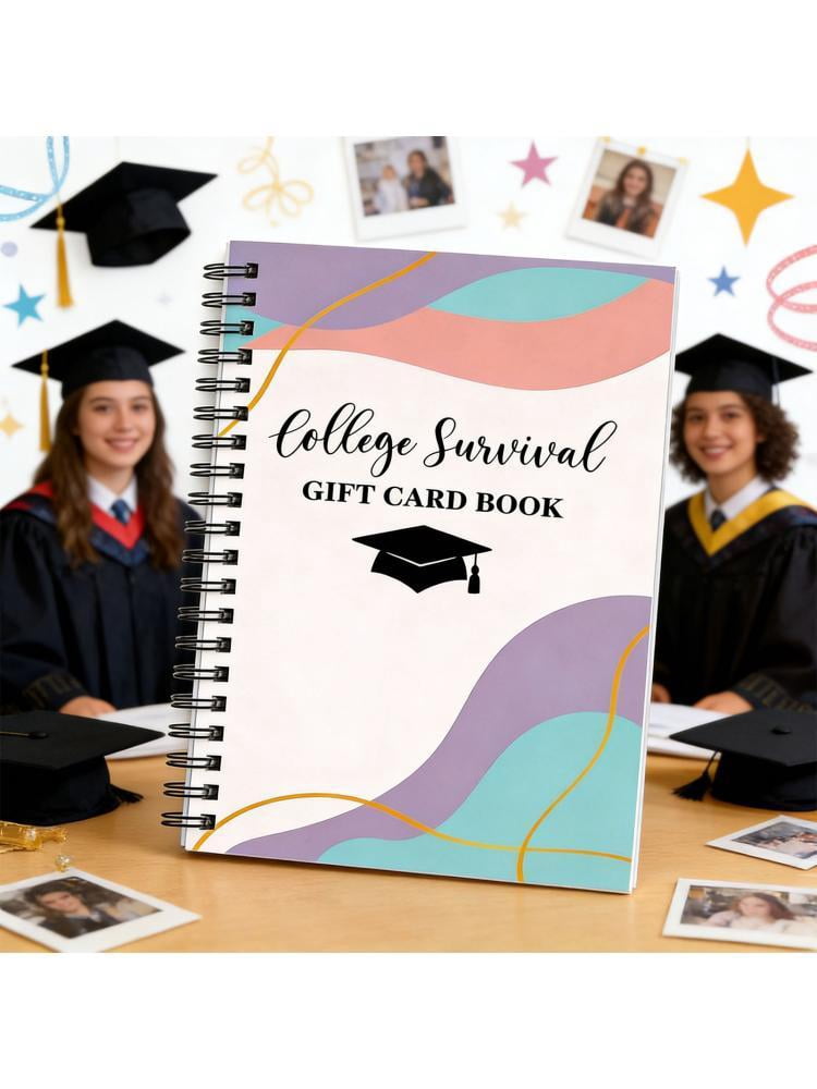 ANXPTIME Portable 13x18cm Graduation Greeting Card Album For Celebration Moment