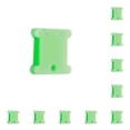 thumbnail image 1 of Cateissary Tablero de bobinado, bobinas de hilo, carrete de cable, bobinadora de alambre, conveniencia, bordado de larga duración, suministros de Verde 10 piezas 10Conjunto, 1 of 6