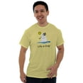 thumbnail image 5 of Ironic Sunny Outside Snowman Melting Men's Graphic T Shirt Tees Brisco Brands S, 5 of 6