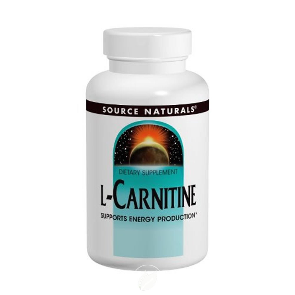 LCarnitine 30 Caps by Source Naturals, Pack of 2