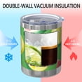 thumbnail image 2 of 12oz Tumblers Watermelon and Lemon Vacuum Insulated Stainless Steel Travel Tumbler Cups Mug with Lid and Straw for Beer,Coffee,Beverages with Cleaning Brush for Cold & Hot Drinks, 2 of 5